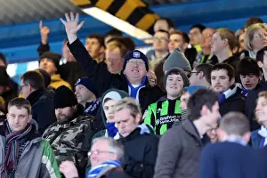 Sheffield Wednesday - 02-02-2013 Prints: Brighton & Hove Albion vs Sheffield Wednesday: 2012-13 Away Game