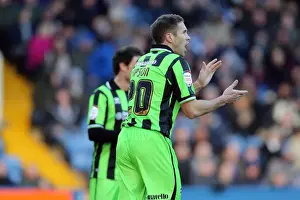 Sheffield Wednesday - 02-02-2013 Prints: Brighton & Hove Albion vs Sheffield Wednesday: 2012-13 Away Game
