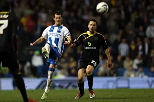 Sheffield Wednesday - 01-10-2013 Prints: Brighton & Hove Albion vs. Sheffield Wednesday (2013-10-01) - A Home Game from the 2013-14 Season