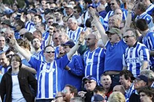 Images Dated 9th April 2011: Brighton & Hove Albion vs. Sheffield Wednesday: 2010-11 Home Game