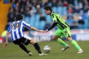Images Dated 2nd February 2013: Brighton & Hove Albion vs. Sheffield Wednesday (Away): 2012-13 Season - 02-02-2013