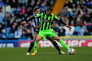 Sheffield Wednesday - 02-02-2013 Prints: Brighton & Hove Albion vs Sheffield Wednesday (Away) - 02-02-2013: Season 2012-13 Away Game