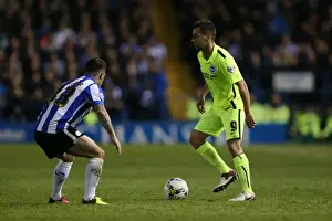 Sheffield Wednesday Play Off 1st Leg 13MAY16 Prints: Brighton and Hove Albion vs. Sheffield Wednesday: Championship Play-Off Clash at Hillsborough (May 2016)