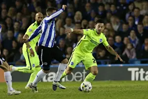 Sheffield Wednesday Play Off 1st Leg 13MAY16 Prints: Brighton and Hove Albion vs. Sheffield Wednesday: Championship Play-Off Clash at Hillsborough (May 2016)