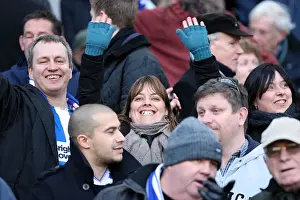 Southampton - 02-01-12 Prints: Brighton & Hove Albion vs Southampton (02-01-12): A Glimpse into the 2011-12 Home Season