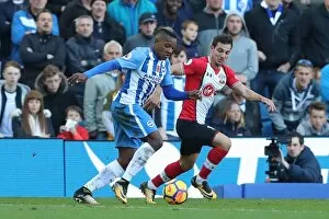 Images Dated 29th October 2017: Brighton and Hove Albion vs. Southampton: A Premier League Showdown at American Express Community