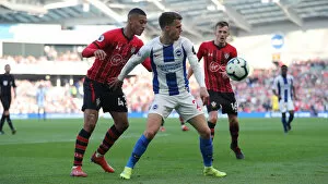 Southampton 30MAR19 Collection: Brighton and Hove Albion vs. Southampton: Premier League Battle at American Express Community