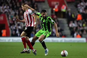 Southampton - 21-11-2011 Prints: Brighton & Hove Albion vs. Southampton: 2011-12 Away Game