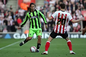 Southampton - 21-11-2011 Prints: Brighton & Hove Albion vs Southampton (Away) - 21-11-2011: A Look Back at the 2011-12 Season's Away Game