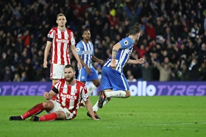 Brighton and Hove Albion vs Stoke City: Premier League Showdown at American Express Community Stadium (November 2017)