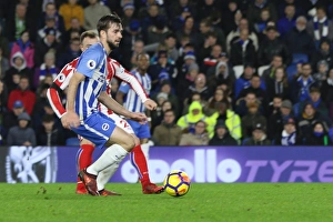 Brighton and Hove Albion vs Stoke City: Premier League Showdown at American Express Community Stadium (November 2017)