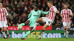 Stoke City 28FEB23 Collection: Brighton and Hove Albion vs. Stoke City: FA Cup Fifth Round Clash at Bet365 Stadium (28FEB23)