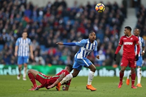 Brighton and Hove Albion vs Swansea City: Premier League Battle at American Express Community Stadium (24FEB18)