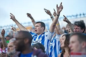 Images Dated 14th August 2012: Brighton & Hove Albion vs Swindon Town: 2012-13 FA Cup Away Journey