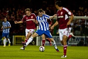 Images Dated 14th August 2012: Brighton & Hove Albion vs Swindon Town (FA Cup, 14-08-2012): Away Game Highlights, Season 2012-13