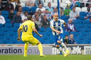 2013-14 Pre-season Prints: Brighton & Hove Albion vs. Villarreal: 2013 Pre-Season Clash