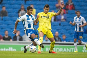 Villarreal - 27-07-2013 Prints: Brighton & Hove Albion vs Villarreal: Liam Bridcutt's Unforgettable Performance at Amex Stadium (July 27)