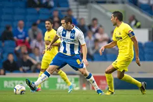 2013-14 Pre-season Prints: Brighton & Hove Albion vs Villarreal: Pre-Season Clash (27-07-2013)