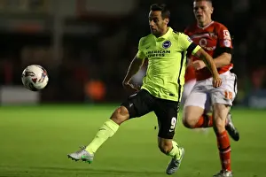 Brighton and Hove Albion vs. Walsall: Capital One Cup Clash at Bescot Stadium (25AUG15)