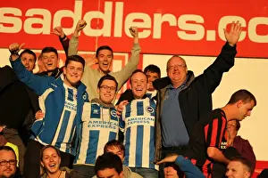 Brighton and Hove Albion vs. Walsall: Capital One Cup Clash at Bescot Stadium (25AUG15)