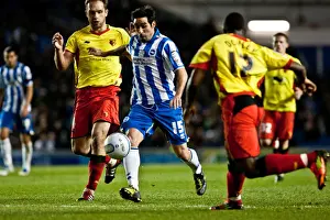 Watford - 17-04-2012 Prints: Brighton & Hove Albion vs. Watford: A 2011-12 Home Battle (17-04-2012)