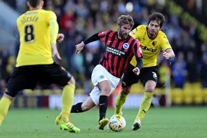 Watford 04OCT14 Prints: Brighton & Hove Albion vs. Watford: 2014-15 Away Game
