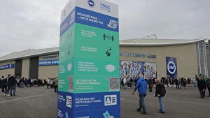 Images Dated 21st August 2021: Brighton and Hove Albion vs. Watford: 2021-22 Premier League Battle at American Express Community