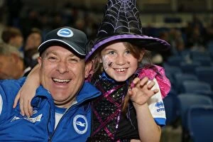 Images Dated 28th October 2013: Brighton & Hove Albion vs. Watford (28-10-2013): Fright Night Home Game