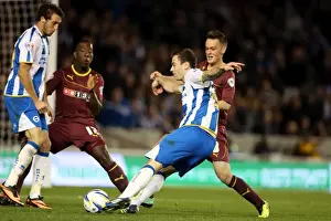 Watford - 28-10-2013 (Fright Night) Prints: Brighton & Hove Albion vs. Watford (28-10-2013): Fright Night Home Game