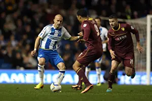 Watford - 28-10-2013 (Fright Night) Prints: Brighton & Hove Albion vs. Watford (28-10-2013): Fright Night Home Game