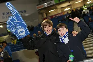 Watford - 28-10-2013 (Fright Night) Prints: Brighton & Hove Albion vs. Watford (28-10-2013): Fright Night Home Game