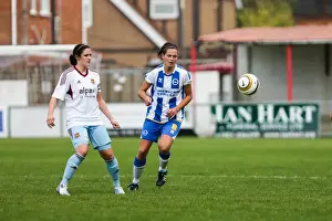 West Ham Prints: Brighton & Hove Albion vs. West Ham United: 2013-14 Women's Football Match