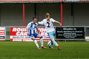 Women's Match Prints: Brighton & Hove Albion vs. West Ham United: 2013-14 Women's Football Match