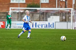 Charlie Carter Prints: Brighton & Hove Albion vs. West Ham United: A Battle in the 2013-14 Women's Football Season