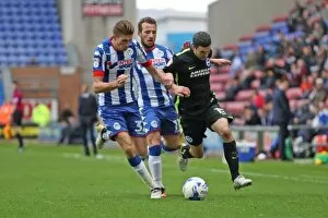 Images Dated 22nd October 2016: Brighton and Hove Albion vs. Wigan Athletic: Sky Bet Championship Showdown at DW Stadium