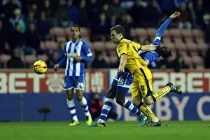 Wigan Athletic - 23-11-2013 Prints: Brighton & Hove Albion vs. Wigan Athletic: Away Game (Nov. 23, 2013)