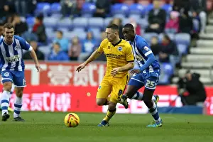 Wigan Athletic - 23-11-2013 Prints: Brighton & Hove Albion vs. Wigan Athletic: Away Game - November 2013