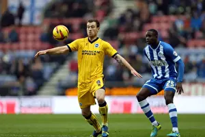 Wigan Athletic - 23-11-2013 Prints: Brighton & Hove Albion vs. Wigan Athletic: Away Game - November 2013 (Season 2013-14)