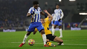 Images Dated 15th December 2021: Brighton & Hove Albion vs. Wolverhampton Wanderers: A Premier League Showdown at American Express