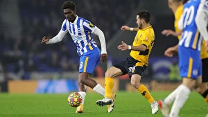 Images Dated 15th December 2021: Brighton & Hove Albion vs. Wolverhampton Wanderers: A Premier League Battle at American Express