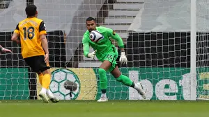 Wolverhampton Wanderers 09MAY21 Prints: Brighton and Hove Albion vs. Wolverhampton Wanderers: 0-0 Stalemate in Premier League Clash (09MAY21)
