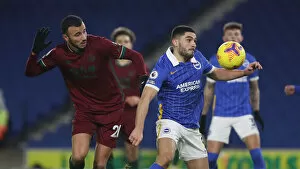 Images Dated 2nd January 2021: Brighton and Hove Albion vs. Wolverhampton Wanderers: A Premier League Battle at American Express