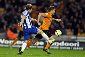 Wolves - 10-11-2012 Prints: Brighton & Hove Albion vs. Wolves - 10-11-2012: Away Game in the 2012-13 Season