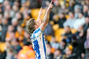 Wolves - 10-11-2012 Prints: Brighton & Hove Albion vs. Wolves: 2012-13 Away Game