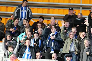 Wolves - 10-11-2012 Prints: Brighton & Hove Albion vs. Wolves: 2012-13 Away Game