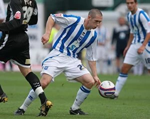Images Dated 5th September 2009: Brighton & Hove Albion vs Wycombe Wanderers: A Home Battle from the 2009-10 Season