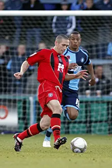 Wycombe Wanderers (F.A. Cup) Prints: Brighton & Hove Albion vs Wycombe Wanderers (FA Cup, 2009-10 Season: Away Game)