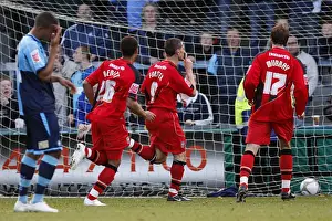 Wycombe Wanderers (F.A. Cup) Prints: Brighton & Hove Albion vs Wycombe Wanderers (FA Cup, 2009-10 Season) - Away Game