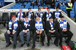 Blackburn Rovers 08NOV14 Prints: Brighton and Hove Albion: War Veterans Tribute - Brighton vs