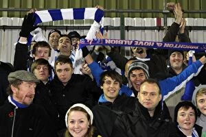 Images Dated 16th November 2010: Brighton & Hove Albion at Woking (FA Cup) - 2010-11 Season Away Game
